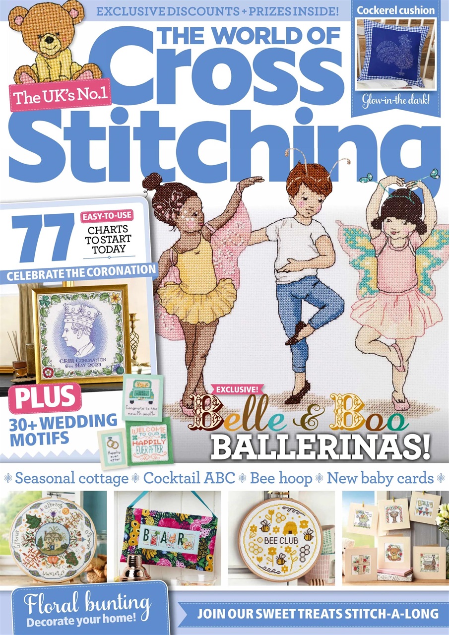 The World of Cross Stitching Magazine May 2023 Back Issue