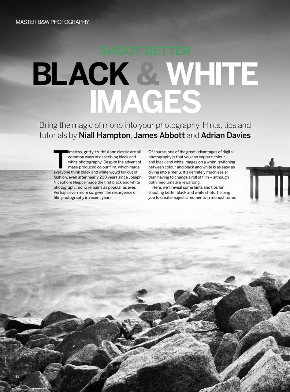 Photography Bookazine Master Black And White Photography First Edition