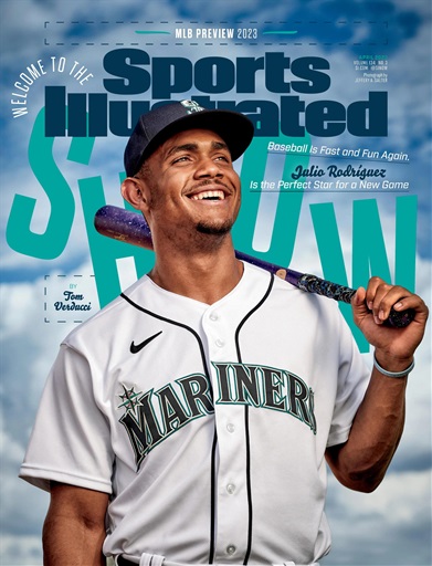 Baseball Magazine features an illustration of a fielder as he