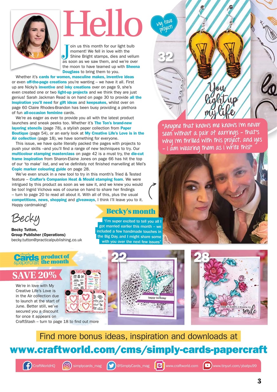Simply Cards & Papercraft Magazine - Issue 244 Back Issue