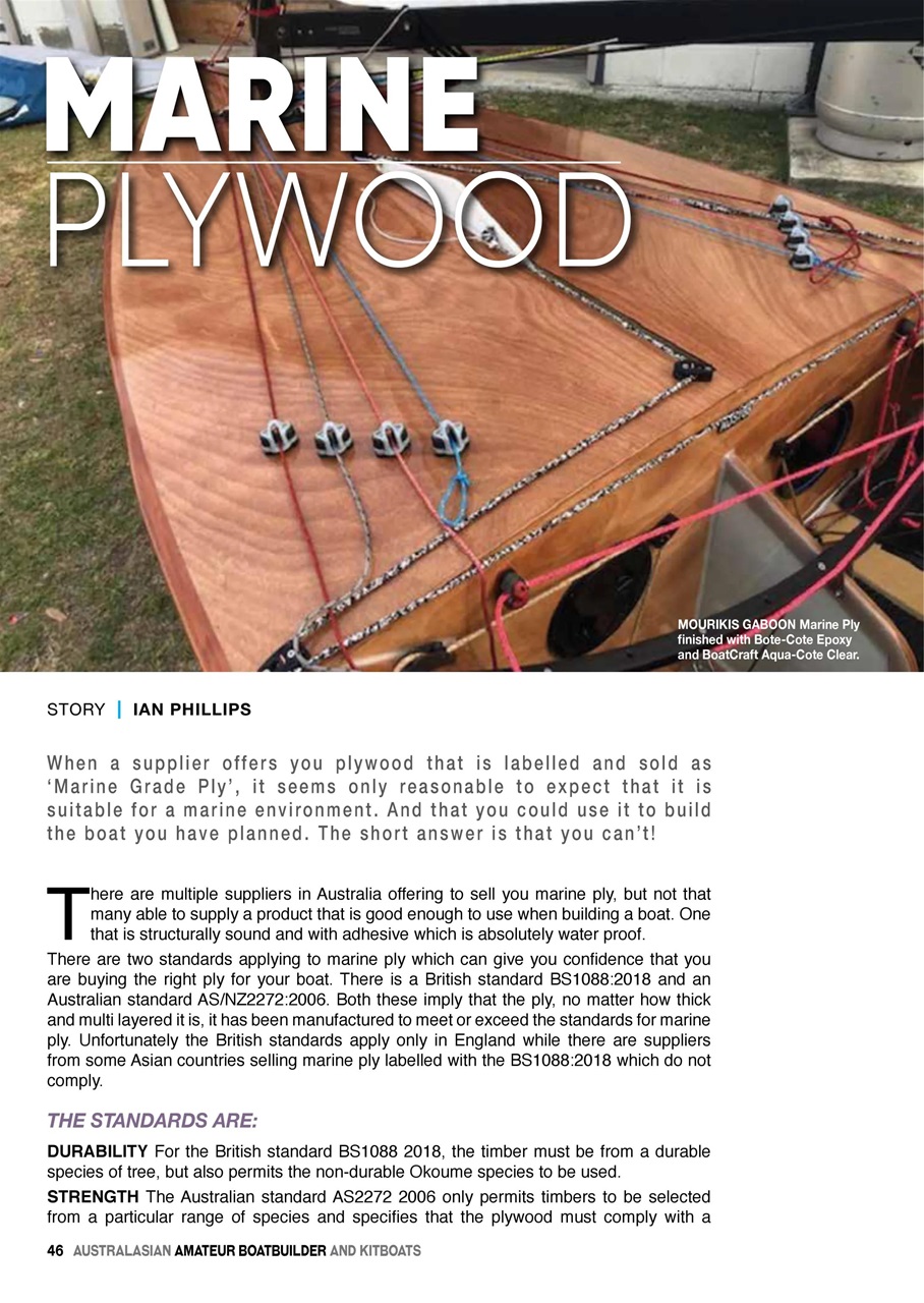 Australian Amateur Boat Builder Magazine Subscriptions and AABB