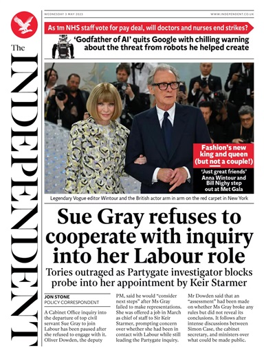 The Independent Daily Edition Newspaper - Wednesday, May 3, 2023