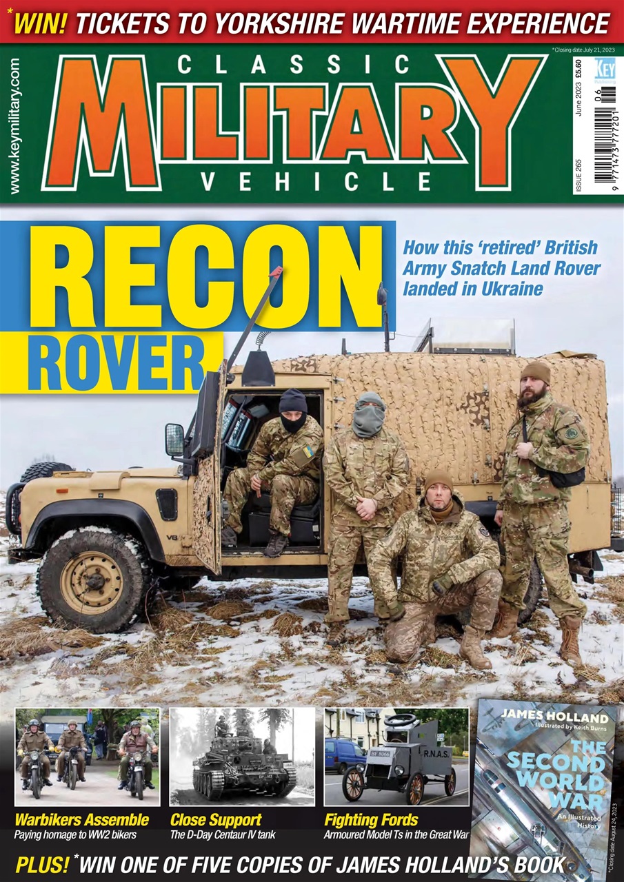 Classic Military Vehicle Magazine - June 2023 Back Issue