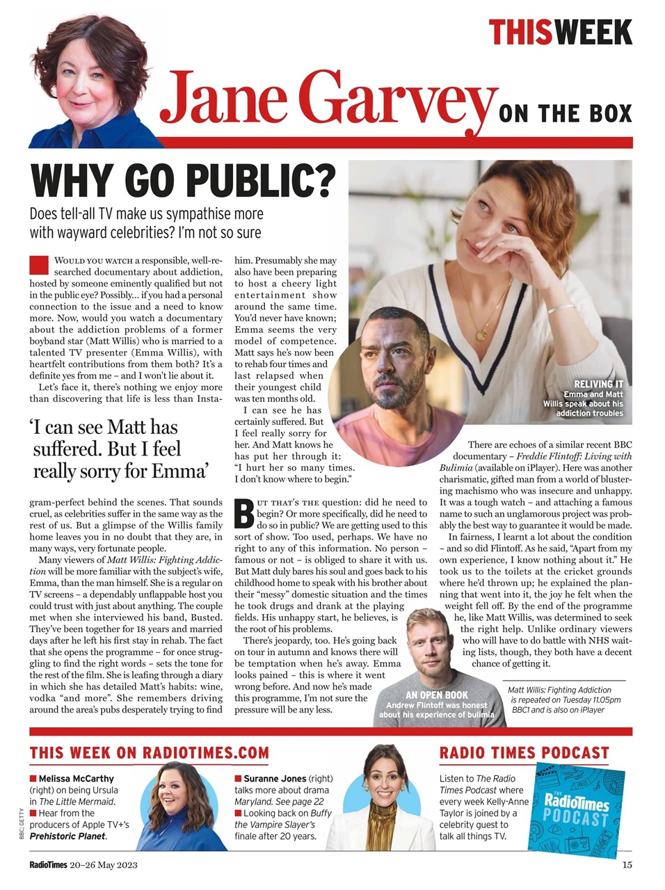 Radio Times Magazine 2026th May 2023 Back Issue