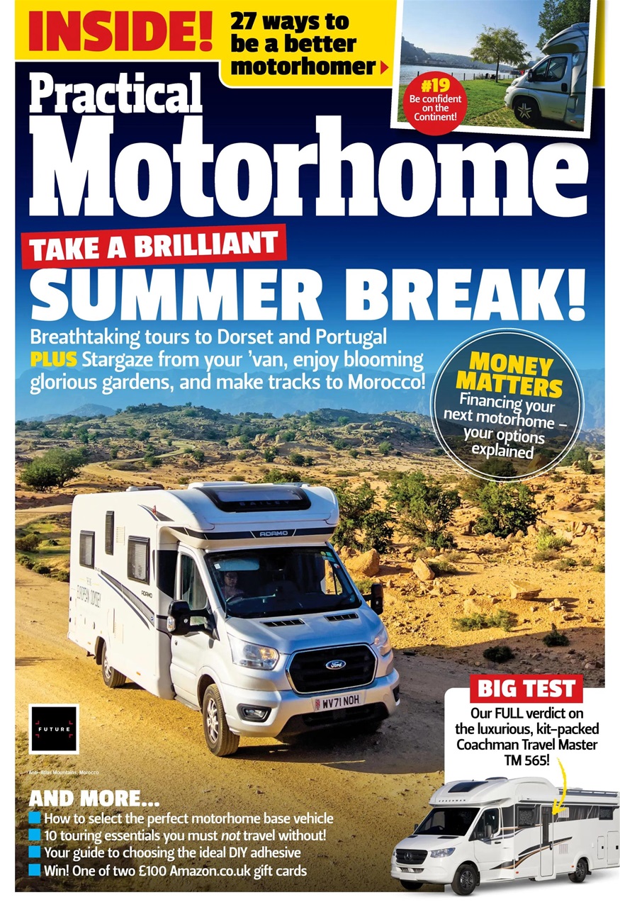 Practical Motorhome Magazine August 2023 Back Issue