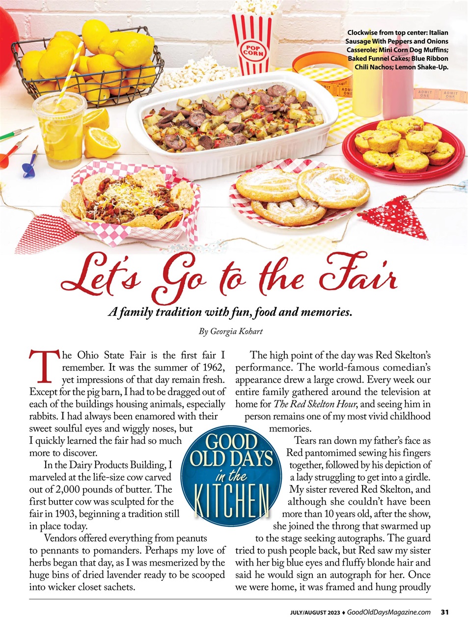 Good old days magazine august 2023 back issue