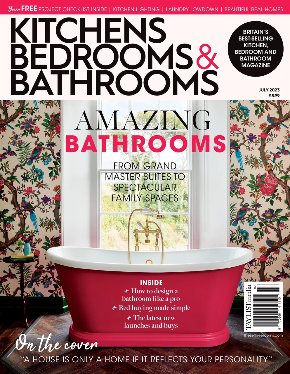 Kitchens Bedrooms & Bathrooms magazine - July 2023 Back Issue