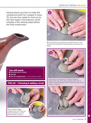 ClayCraft Magazine - Issue 76 Subscriptions | Pocketmags