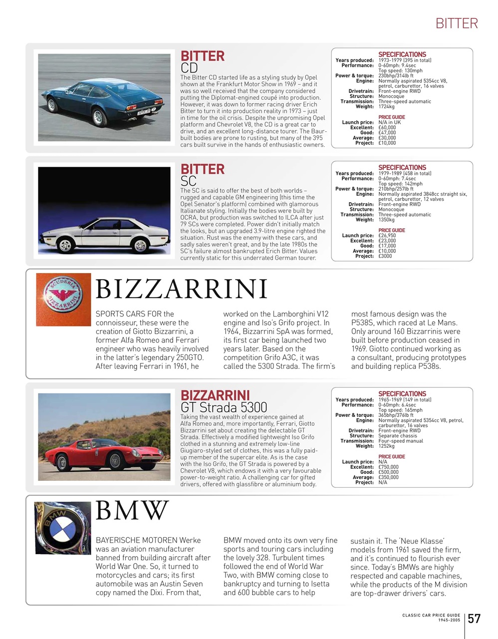 Octane Magazine Classic Car Price Guide 2023 Special Issue