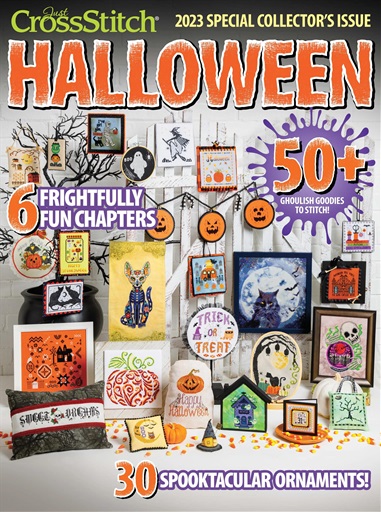 Halloween 2021 by Just Cross Stitch Magazine 50 Spooky Designs 
