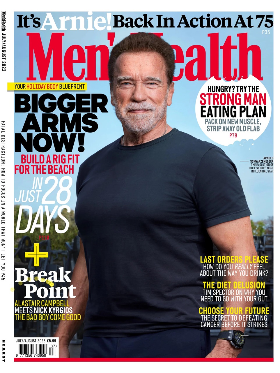 Men's Health Magazine July / Aug 2023 Back Issue