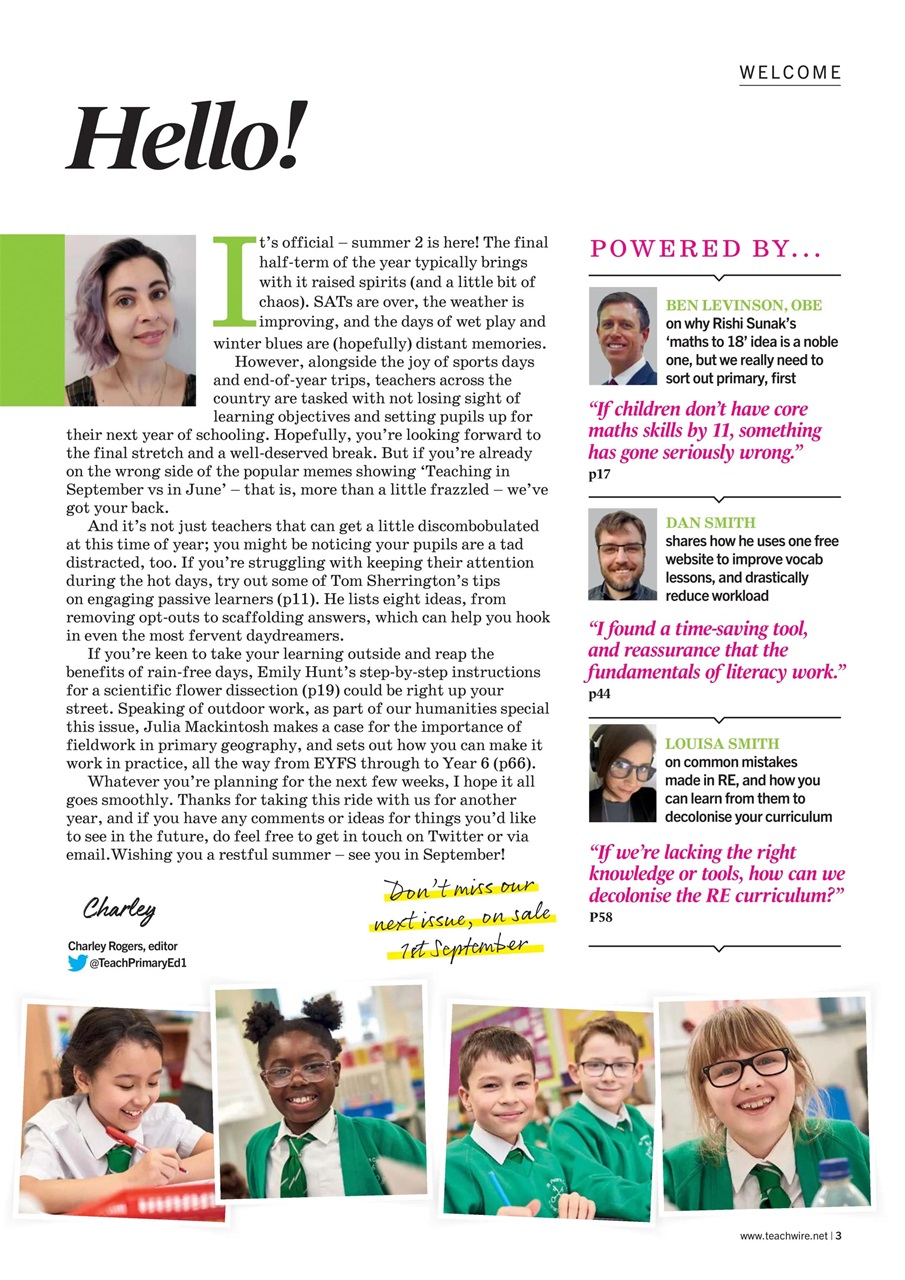 Teach Primary Magazine - V. 17 No.5 Back Issue