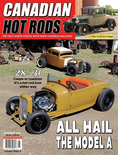 Canadian Hot Rods Magazine - August-September 2023 Subscriptions ...