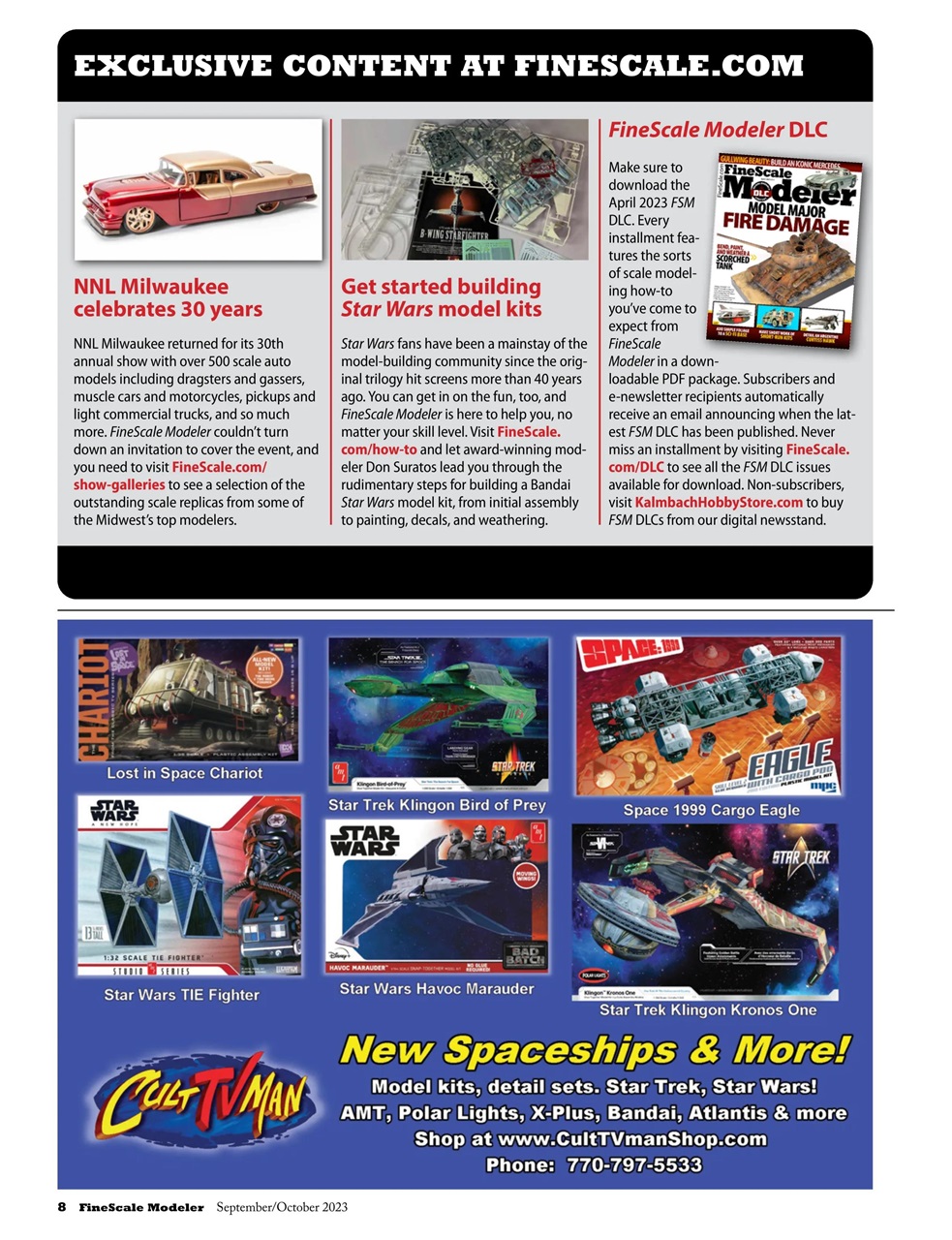 FineScale Modeler Magazine - Sep-23 Back Issue