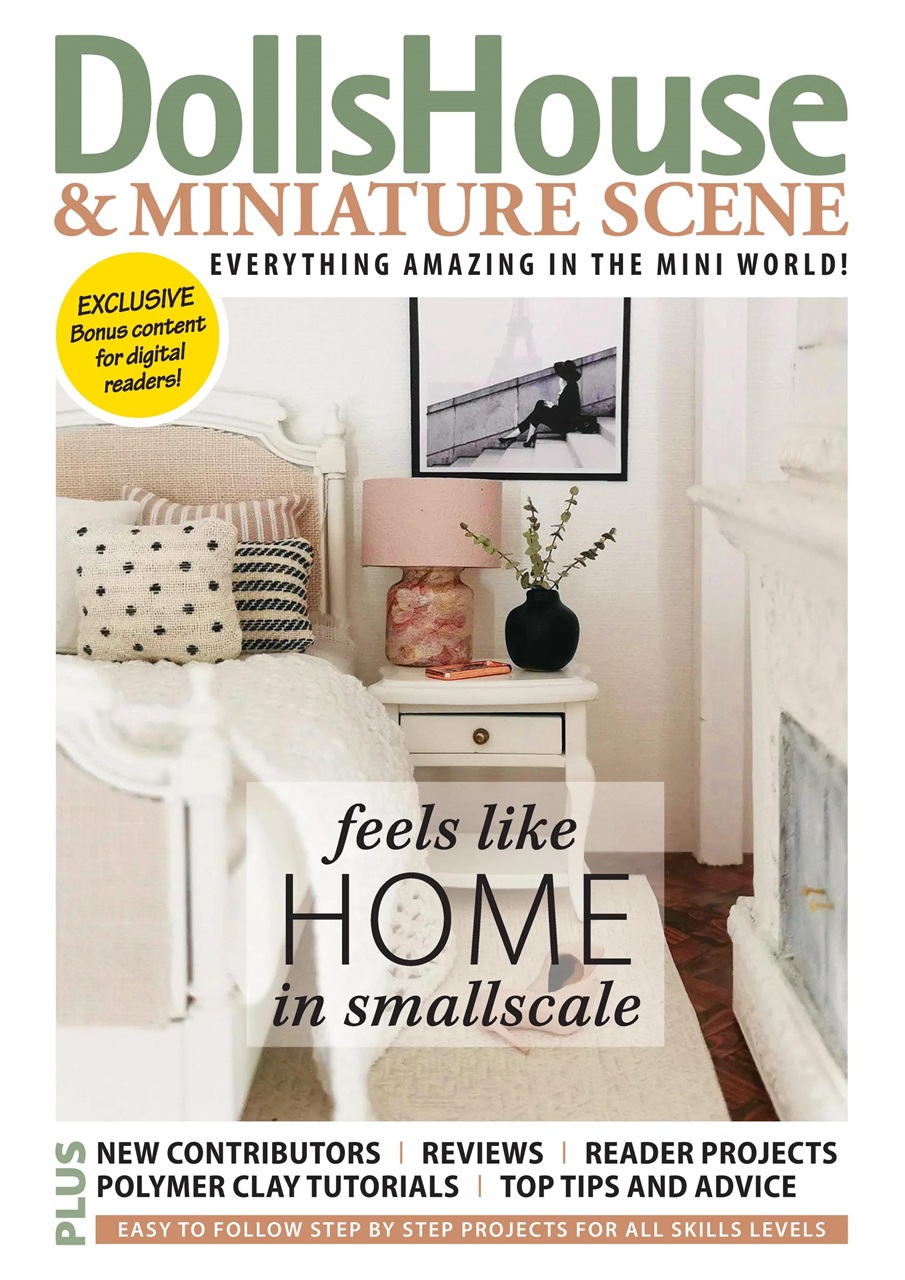 Dolls House and Miniature Scene Magazine August 2023 Back Issue