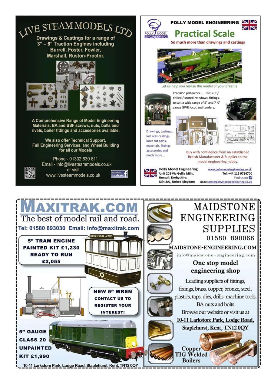 Model Engineer Magazine - Issue 4722 Back Issue