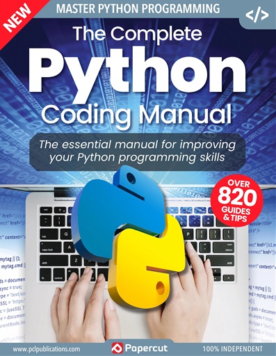 Python Coding The Complete Manual Magazine - Summer 2023 Subscriptions ...