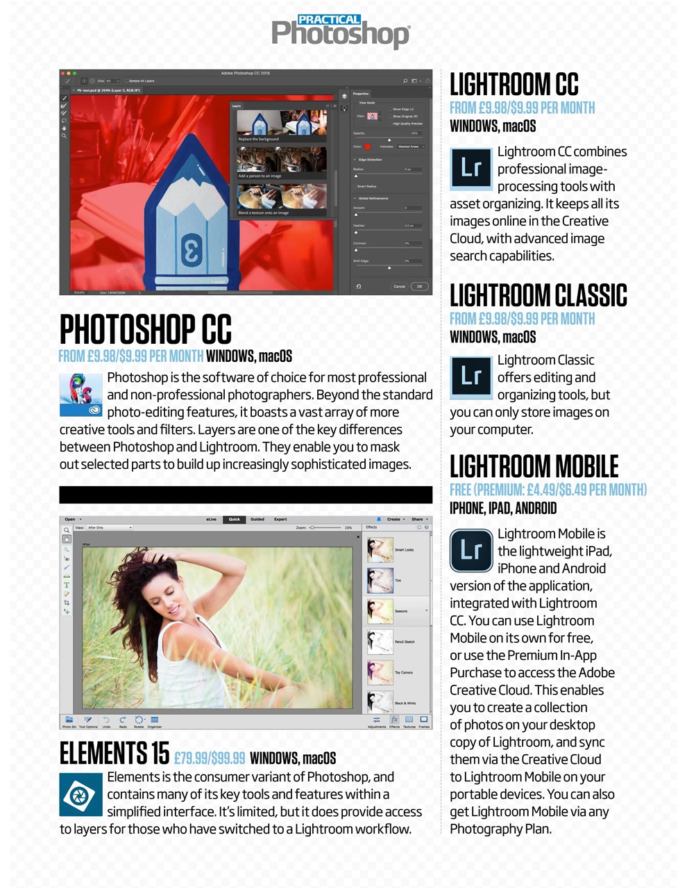 Practical photoshop magazine subscriptions and august 2023 issue