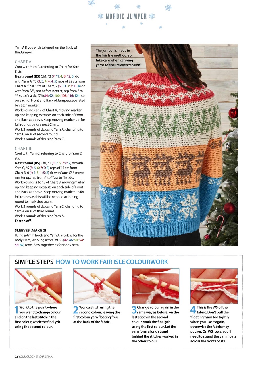 Simply Crochet Magazine Your Crochet Christmas 2023 Special Issue