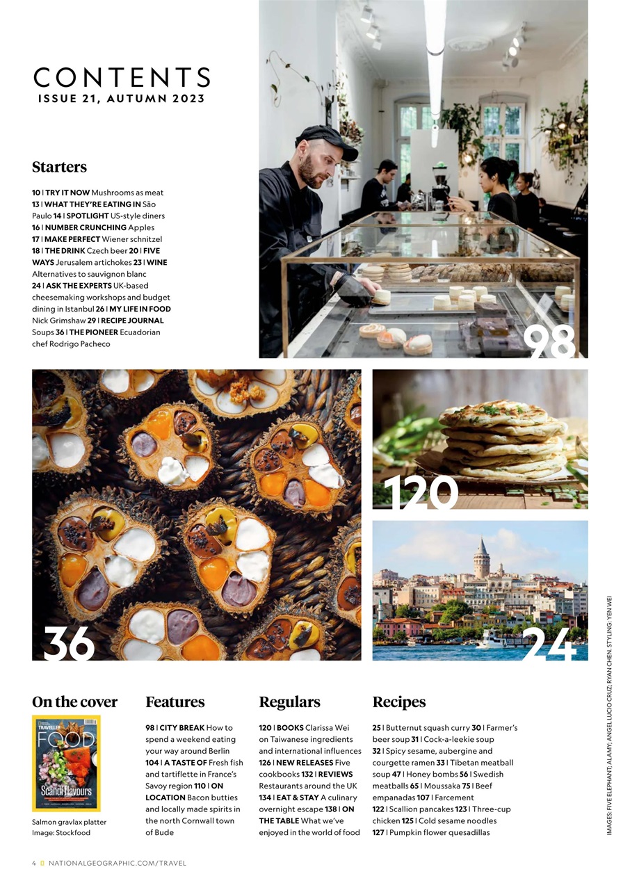 National Geographic Traveller Food Magazine - Autumn 2023 Subscriptions ...