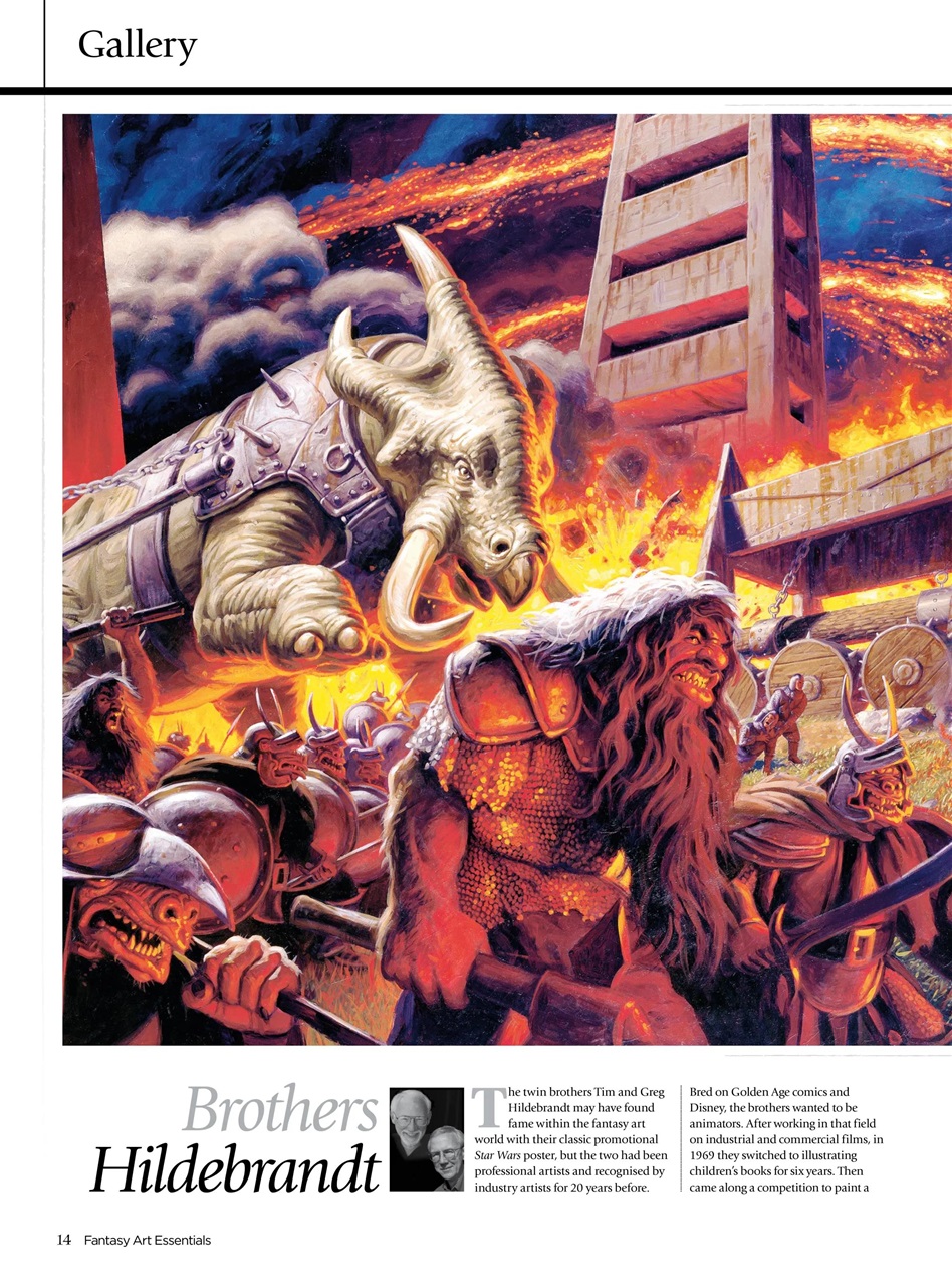 Creative Bookazine Fantasy Art Essentials Fourteenth Edition Back Issue