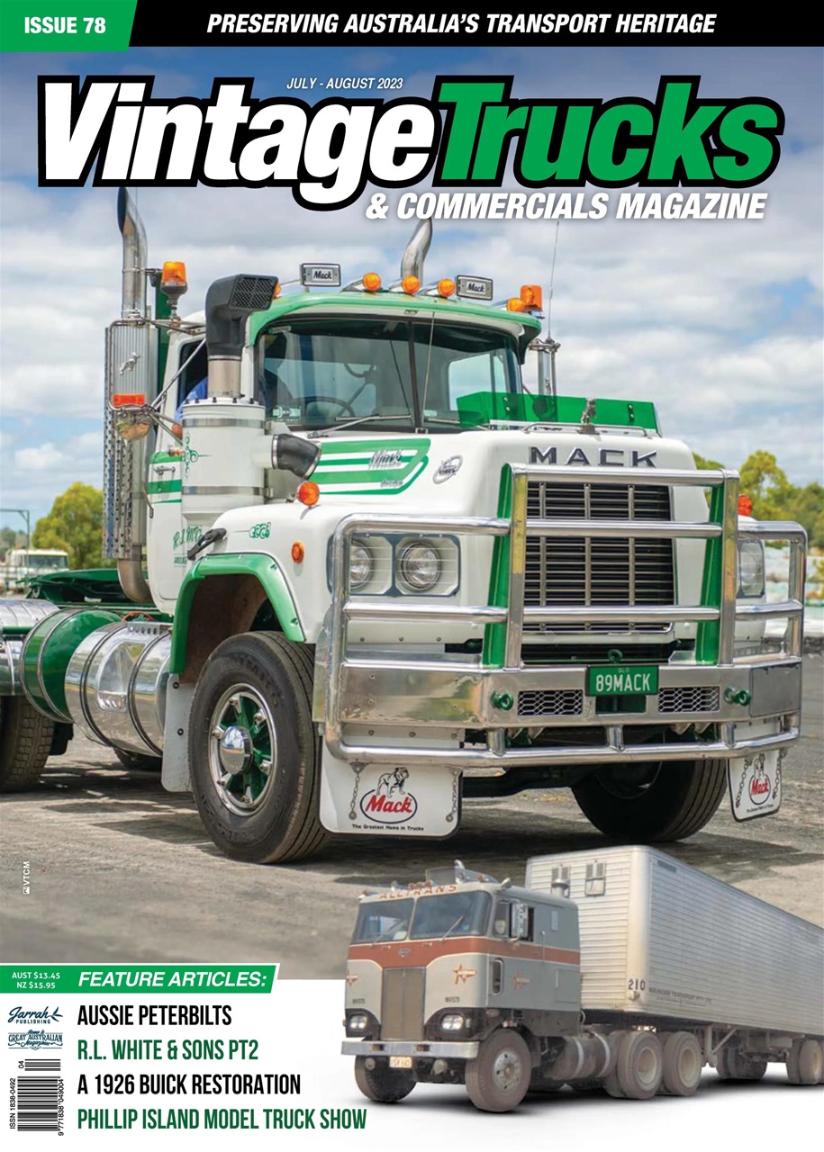 Vintage Trucks & Commercials Magazine - ISSUE #78 Back Issue