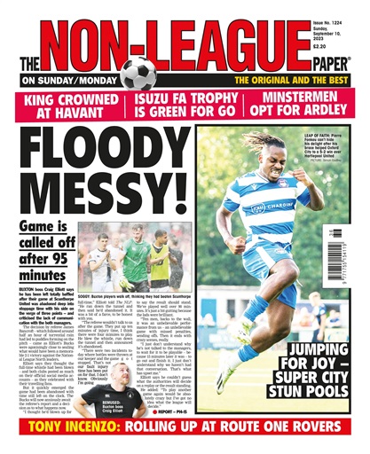 The Non-League Football Paper Magazine - 10-Sep-2023 Back Issue