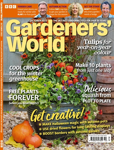 BBC Gardeners World Magazine October Back Issue