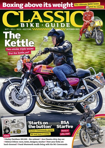 Classic Bike Guide Magazine - October 2023 Subscriptions