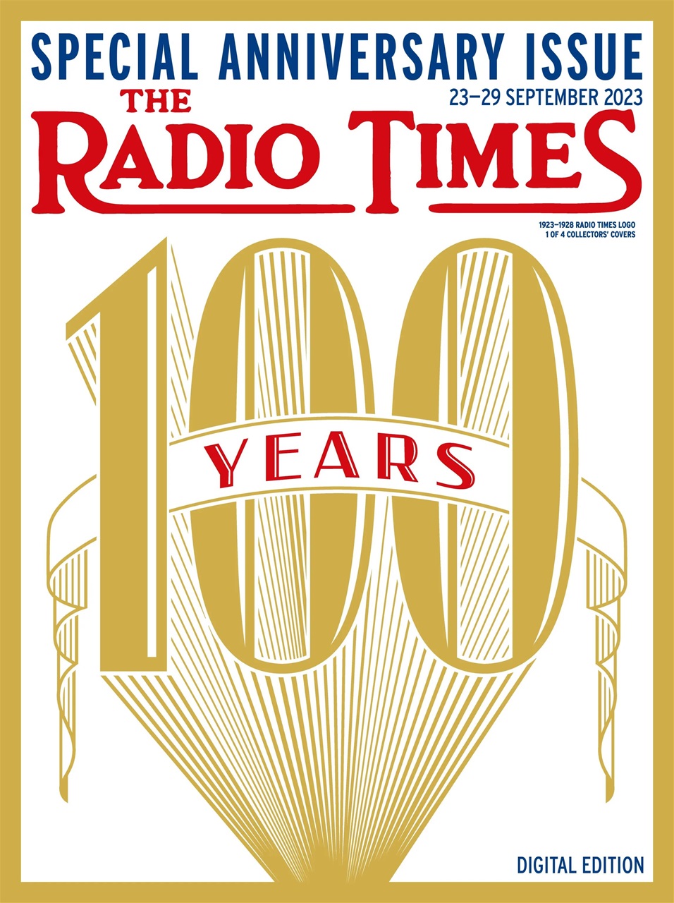 Radio Times Magazine 2329th September 2023 Back Issue