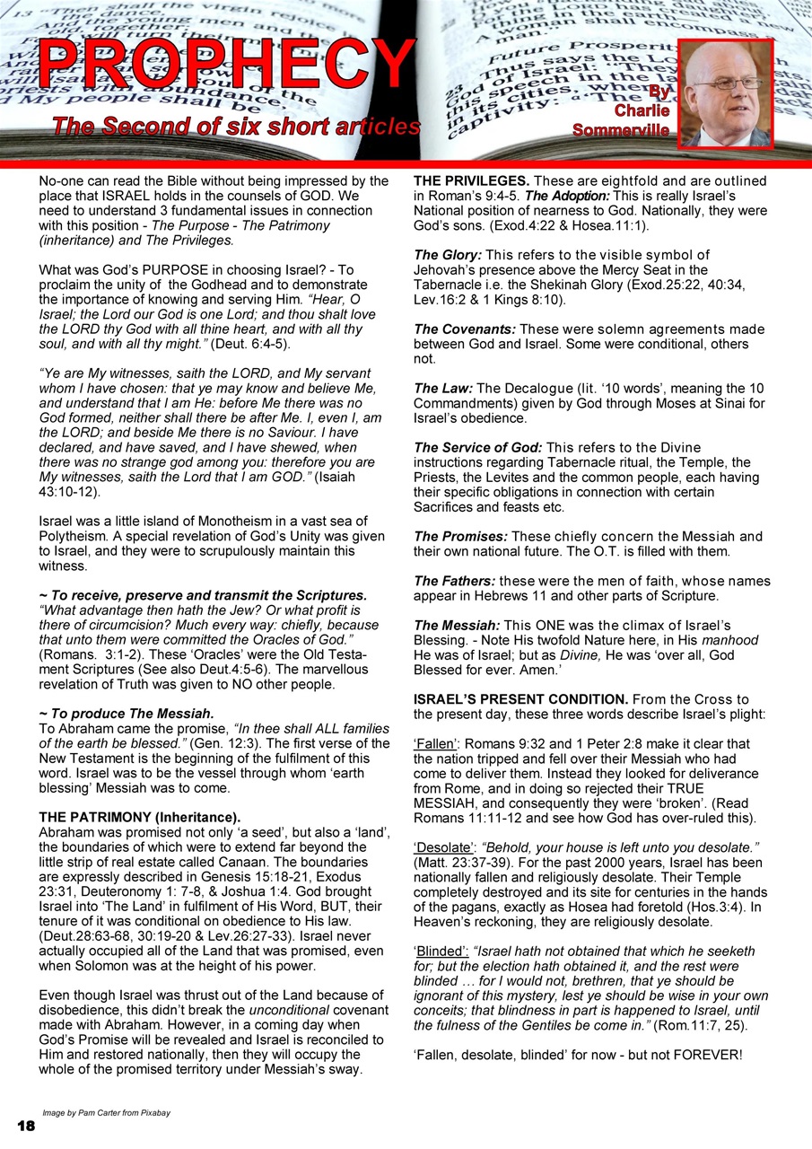 Prophetic Witness Magazine Prophetic Witness Magazine Back Issue