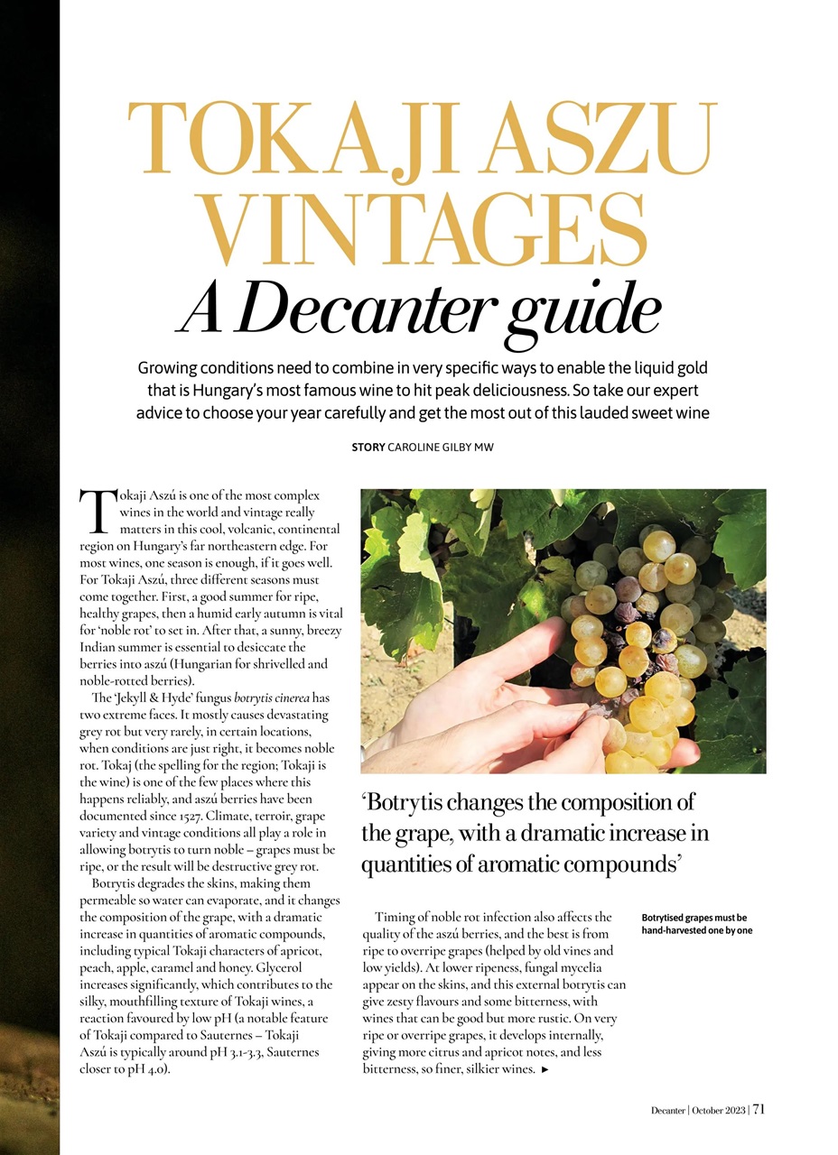 Decanter Magazine October 2023 Subscriptions Pocketmags