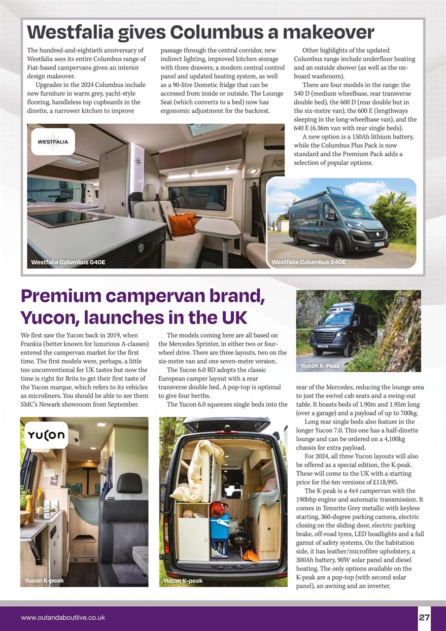 Campervan Magazine The Essential Guide To 2024 Motorhomes And   0026 