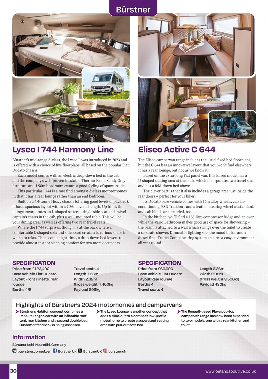  Foto zu Campervan Magazine - The Essential Guide to 2024 Motorhomes and 