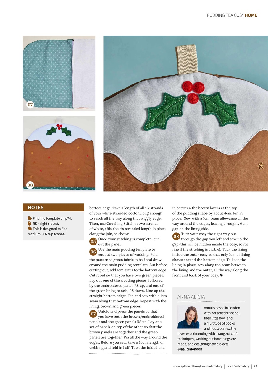 Love Embroidery Magazine - Issue 46 Subscriptions | Pocketmags