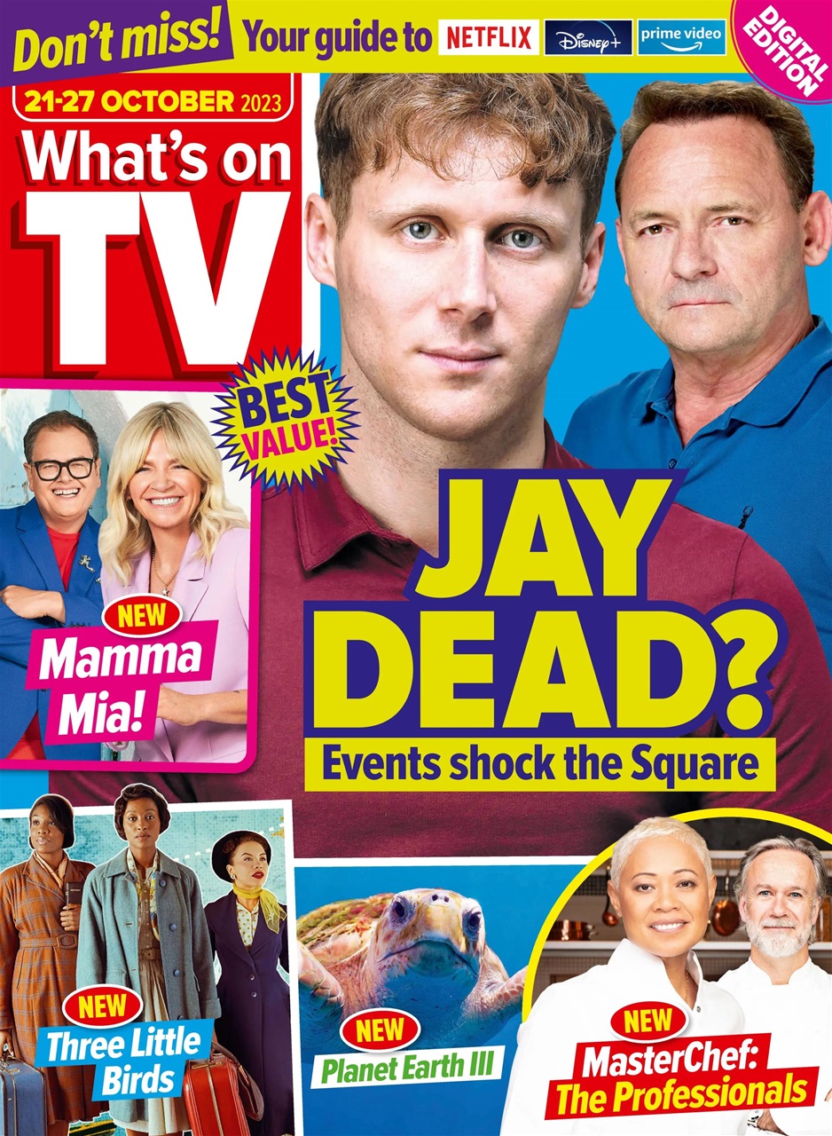 What's on TV Magazine 21Oct2023 Back Issue