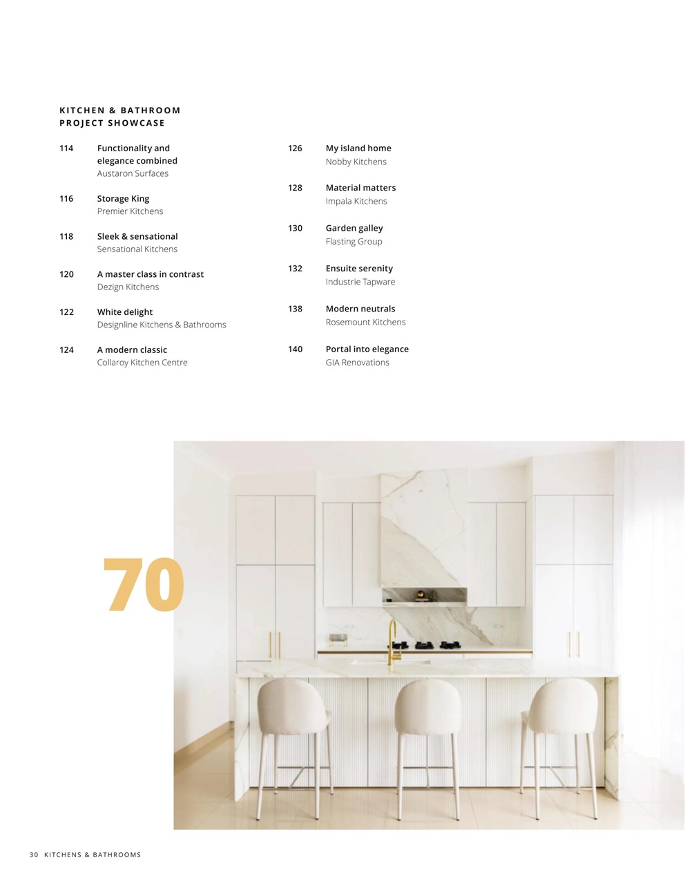 Kitchens Bathrooms Quarterly Magazine 30 3 Subscriptions Pocketmags   0029 