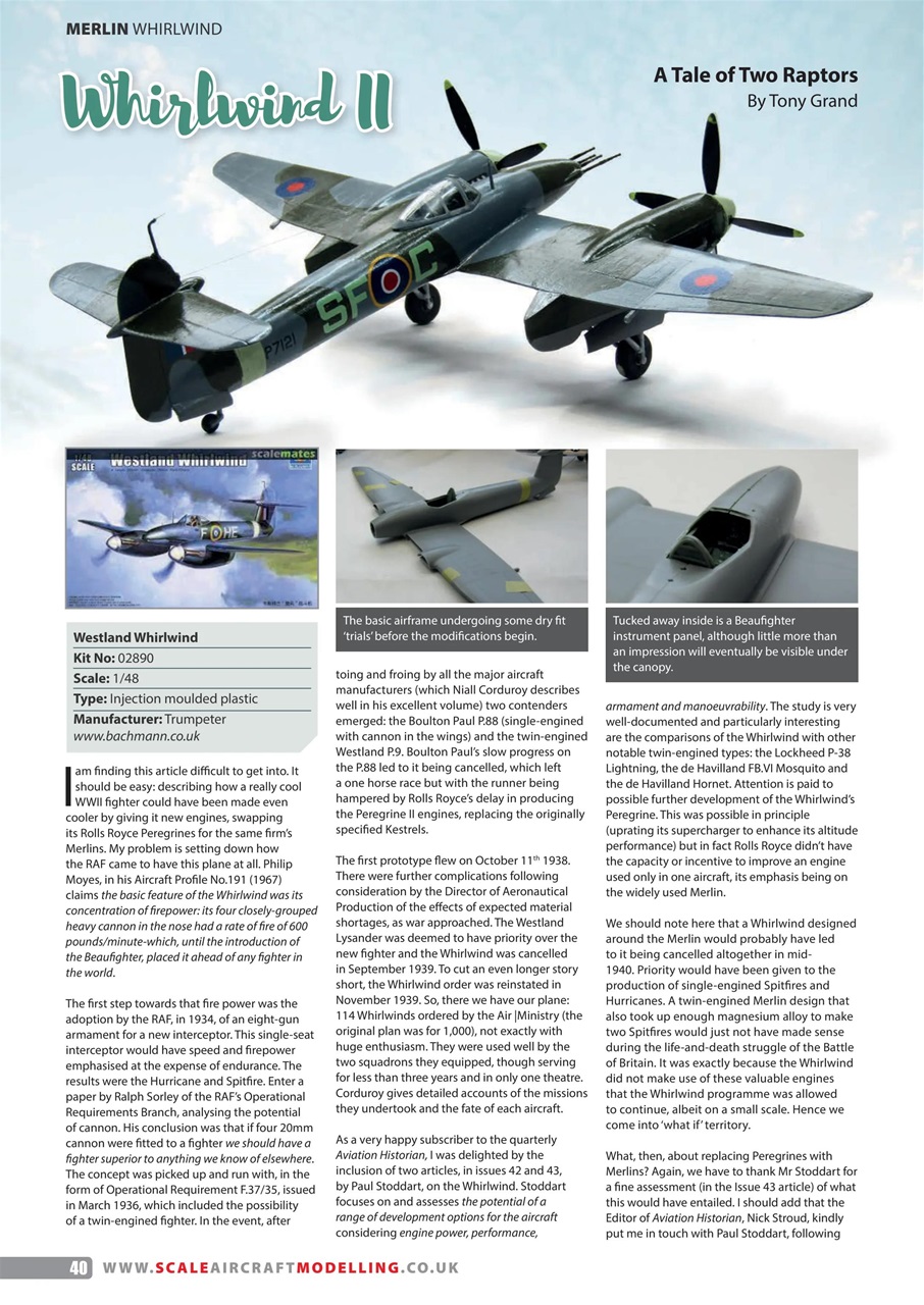 Scale Aircraft Modelling Magazine - November 2023 Back Issue