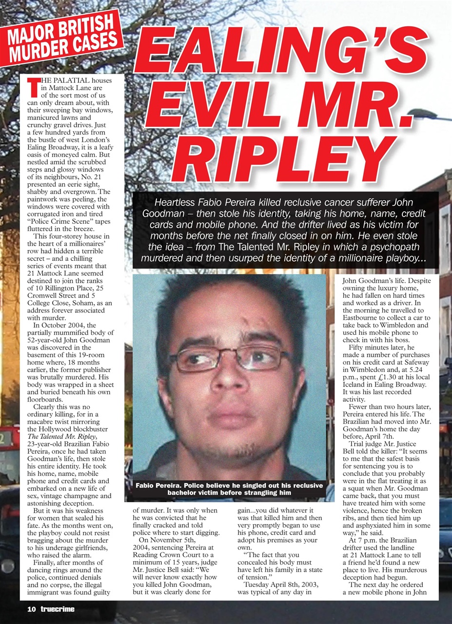 True Crime Magazine - True Crime November 2023 Back Issue