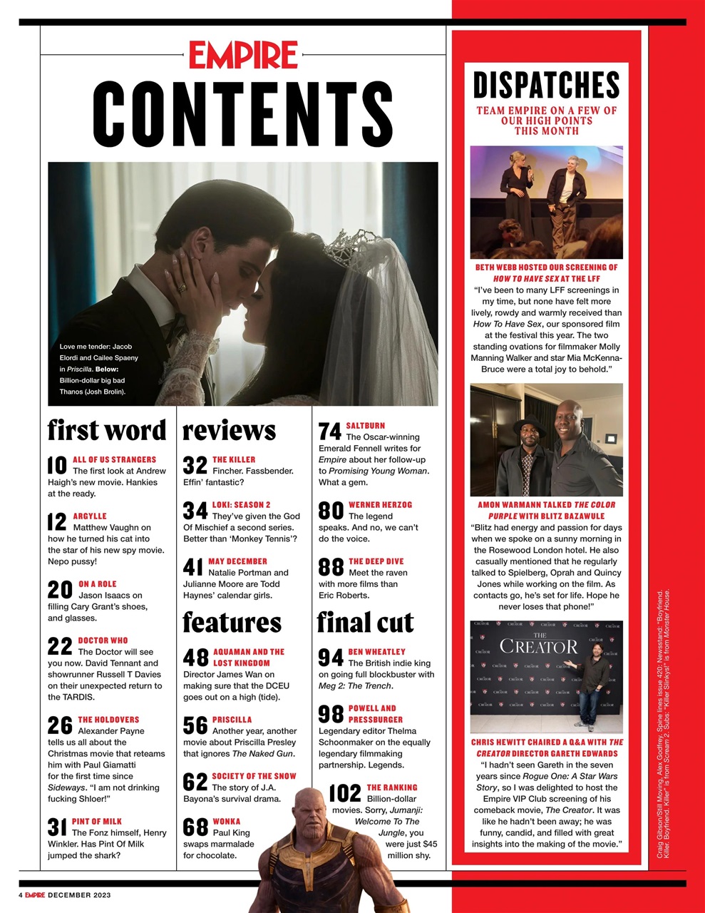 Empire Magazine Dec 23 Subscriptions Pocketmags