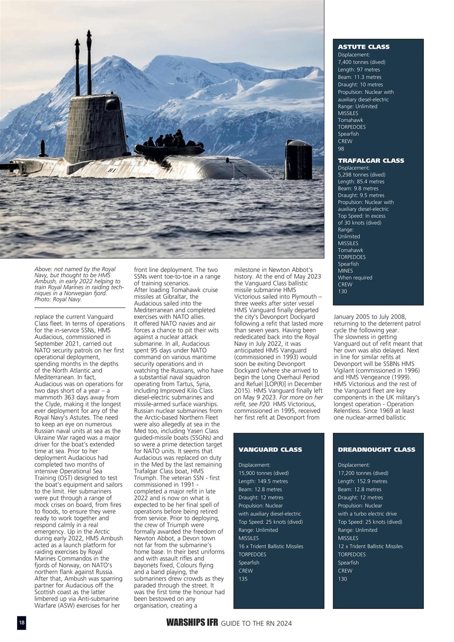 Warships International Fleet Review Magazine Guide To The Royal Navy   0019 