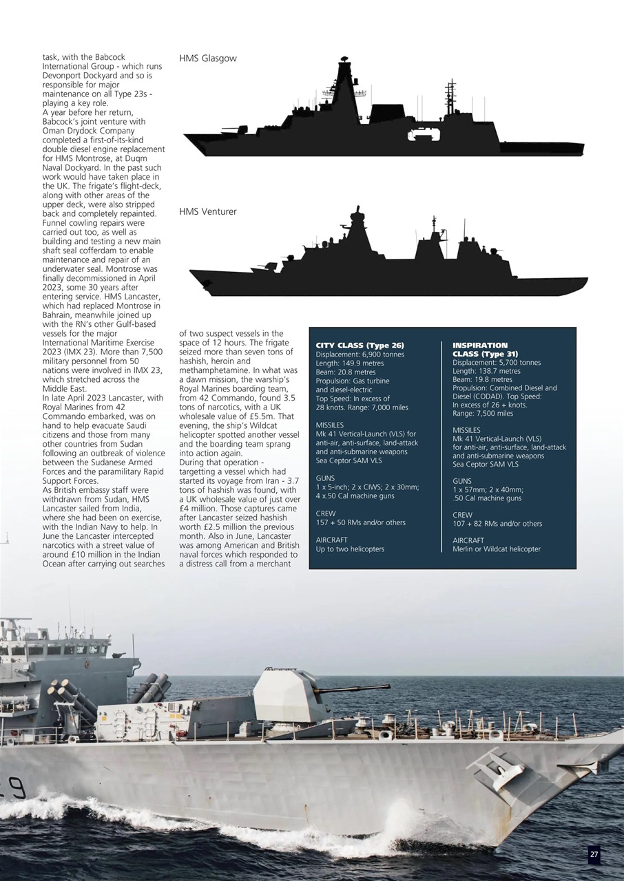 Warships International Fleet Review Magazine Guide To The Royal Navy   0028 