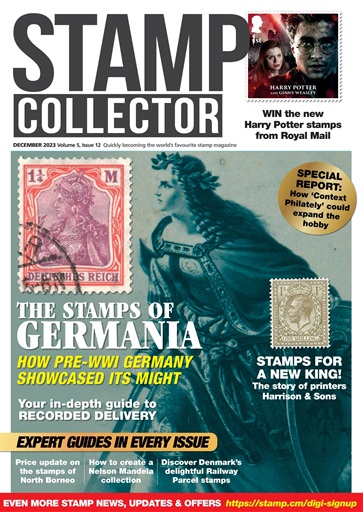 Stamp Collector Magazine December 2023 Back Issue