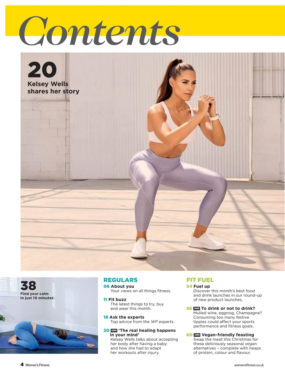 Women’s Fitness Magazine Dec23 Subscriptions Pocketmags