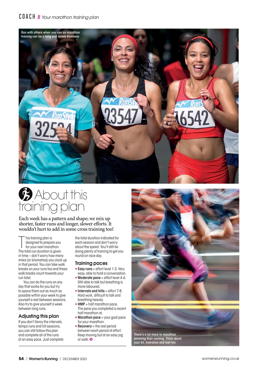 Women’s Running Magazine Dec 2023 Subscriptions Pocketmags