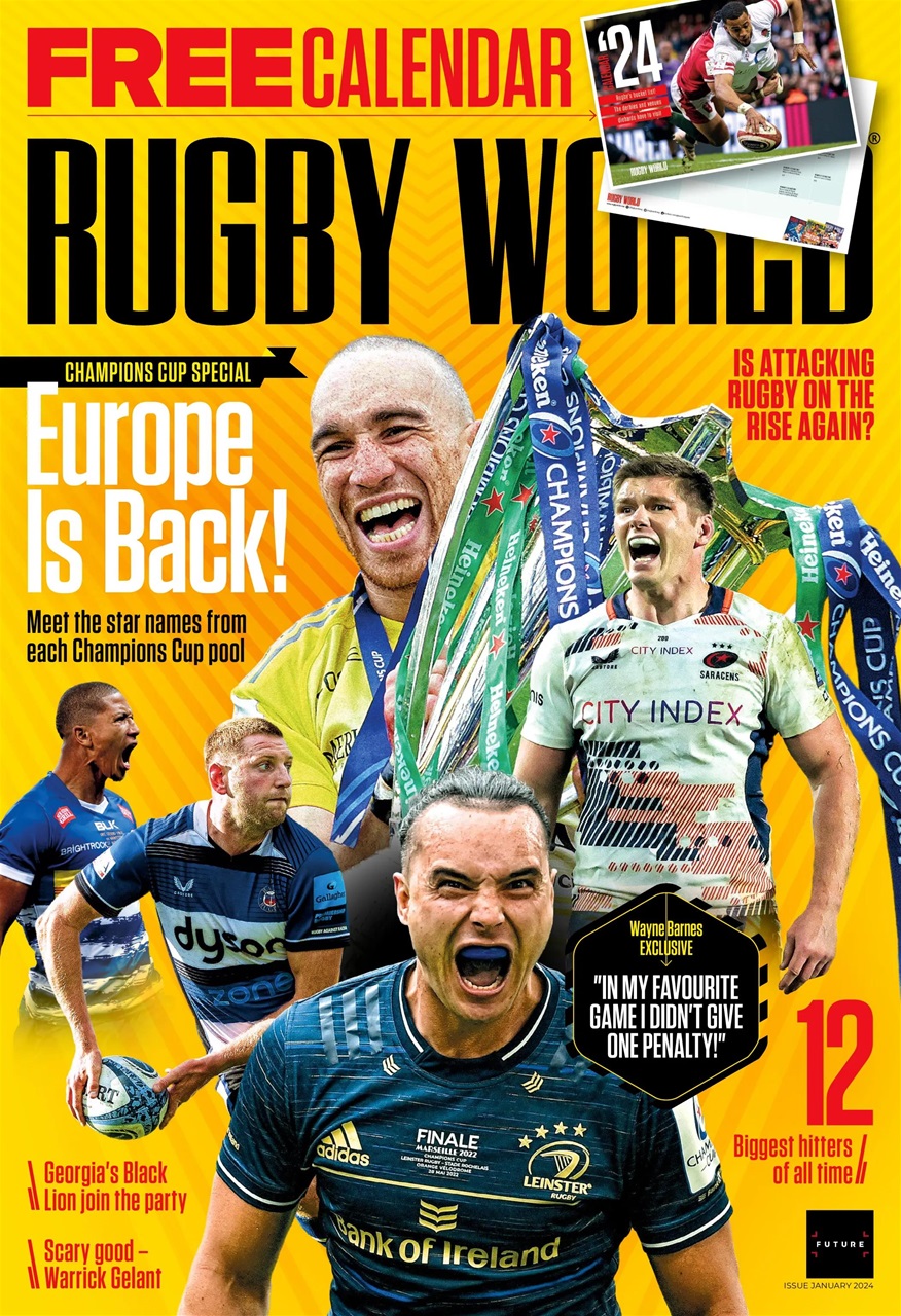 Rugby World Magazine January 2024 Back Issue