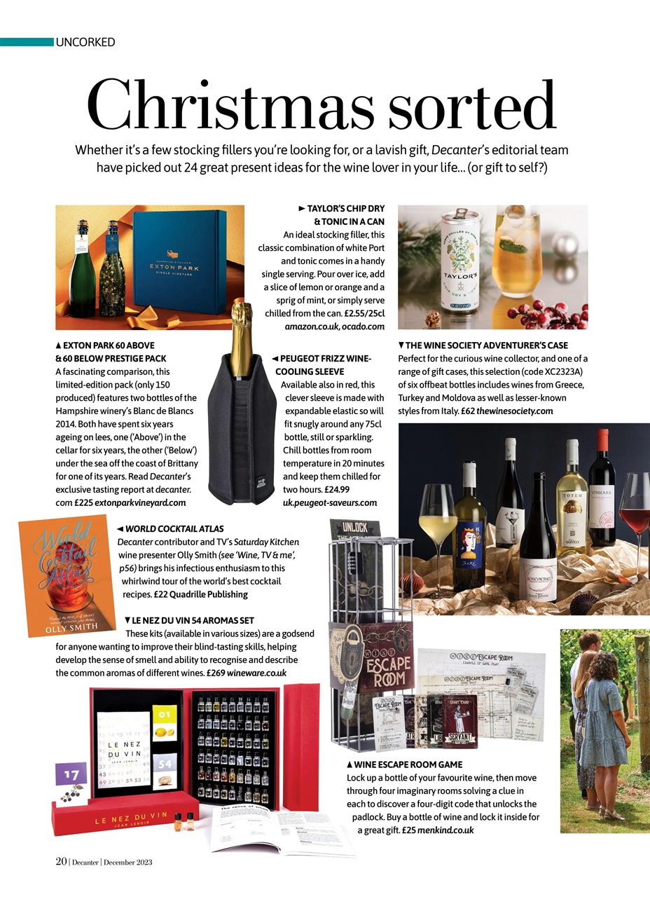 Decanter Magazine December 2023 Back Issue