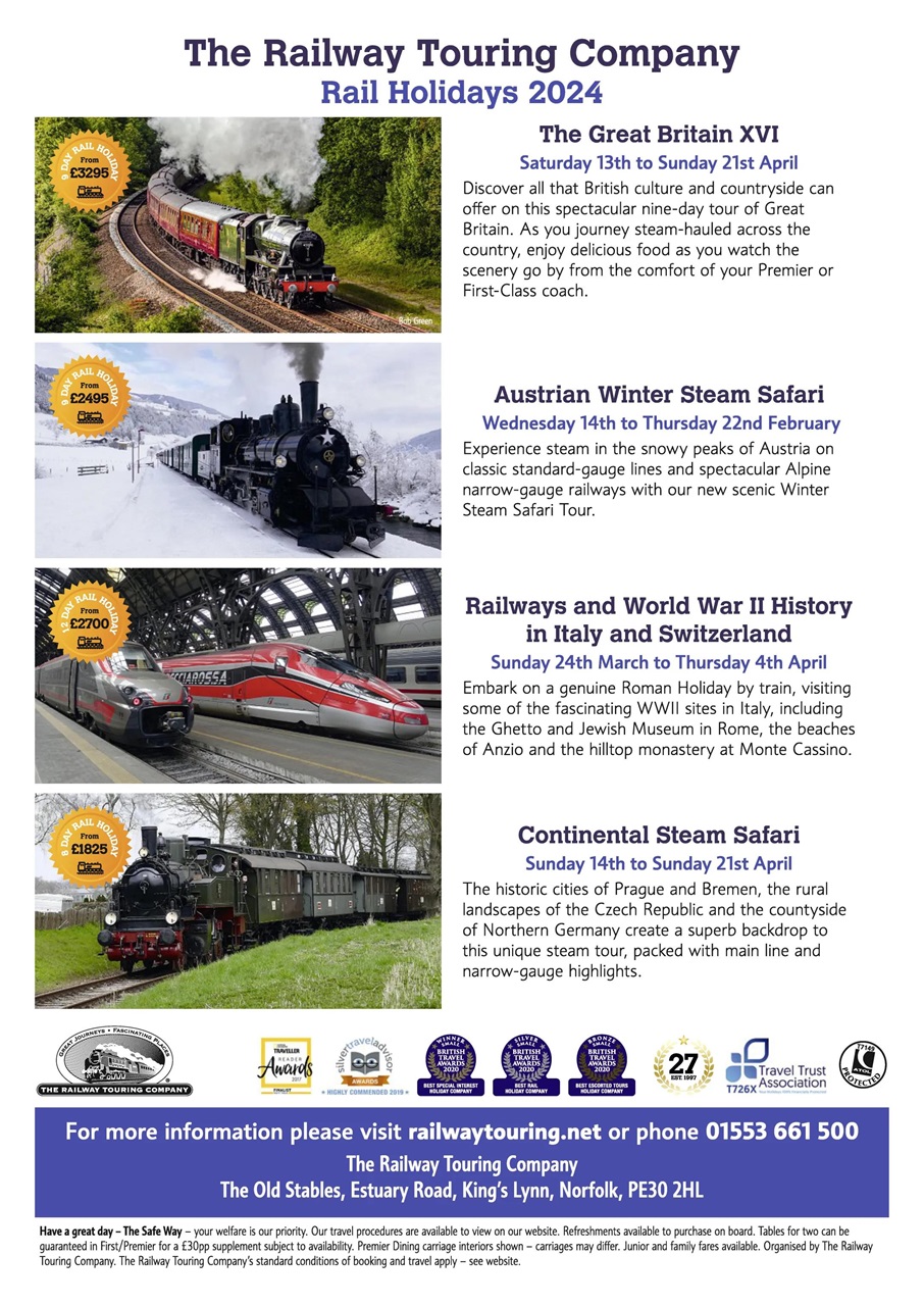 Railway Magazine - December 2023 Subscriptions 