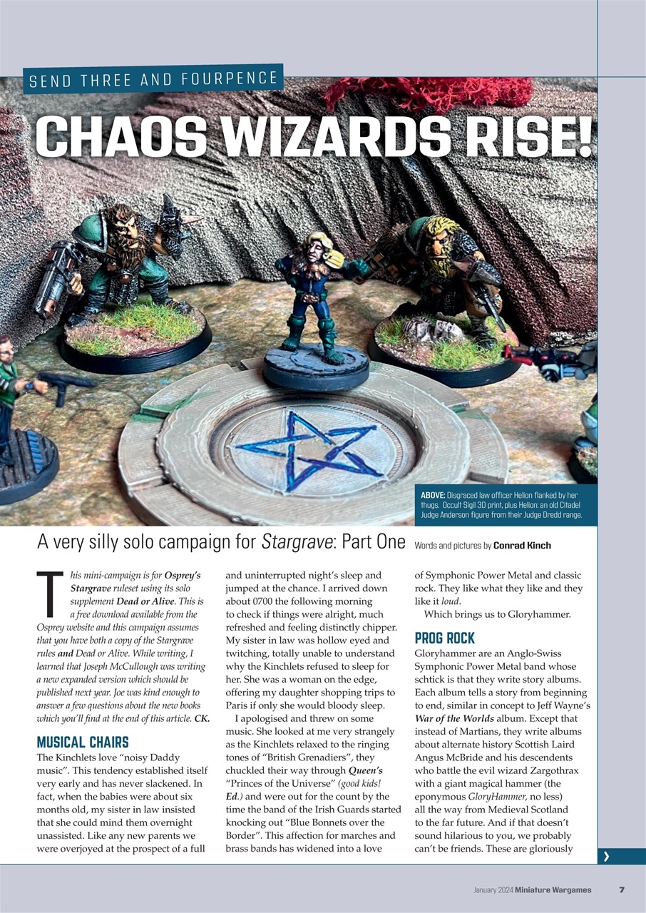 Miniature Wargames Magazine January 2024 [489] Back Issue