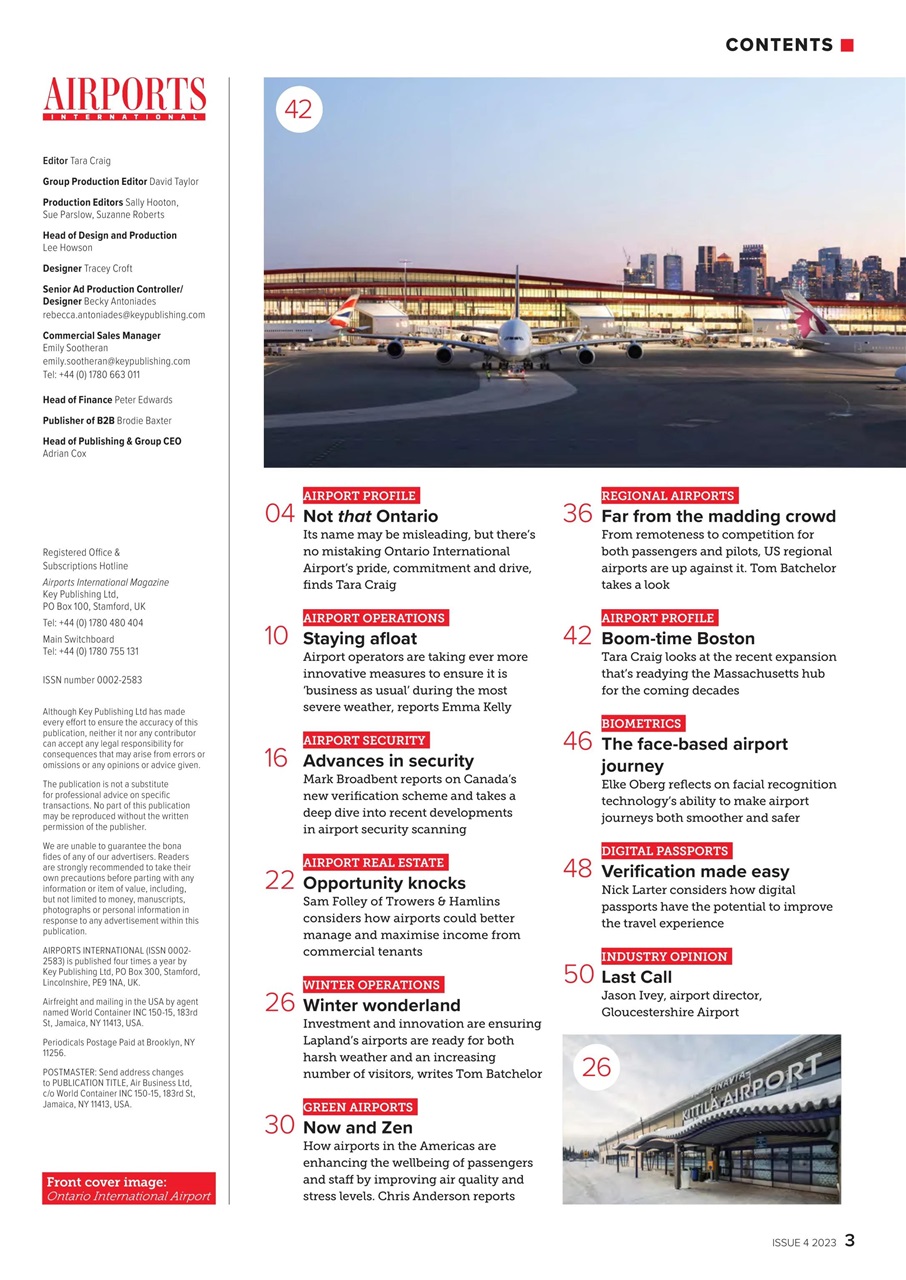 Airports International Magazine Subscriptions and Issue 4 2023 Issue ...